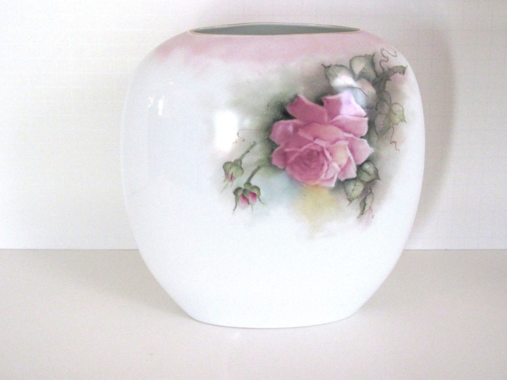 Large Pillow Vase9 inch Rosemary's Porcelain